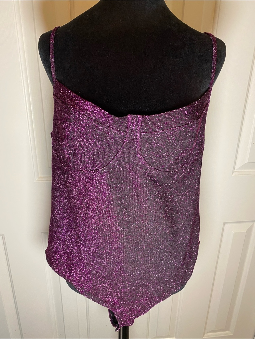 wild fable Sparkle Plum bodysuit with Slim Straps size XXL NWT